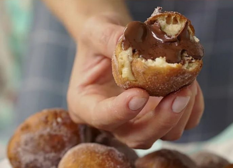 Bolinho de Arroz com Nutella